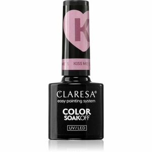 Claresa SoakOff UV/LED Color Kiss Me gelový lak na nehty odstín KISS ME 1 5 g obraz