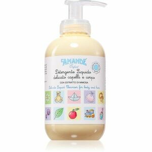 L'Amande Baby Delicate Liquid Detergent šampon a sprchový gel pro děti 250 ml obraz