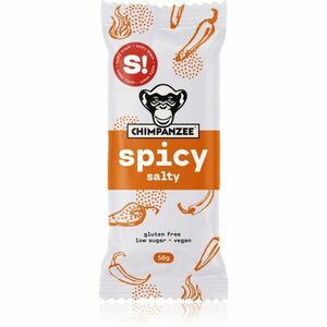 Chimpanzee Salty Bar slaná energetická tyčinka příchuť Spicy 50 g obraz