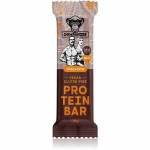 Chimpanzee Protein Bar BIO proteinová tyčinka v BIO kvalitě příchuť Chocolate 45 g obraz