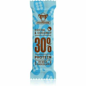 Chimpanzee Protein 30 % proteinová tyčinka příchuť Cocoa & Coconut 50 g obraz