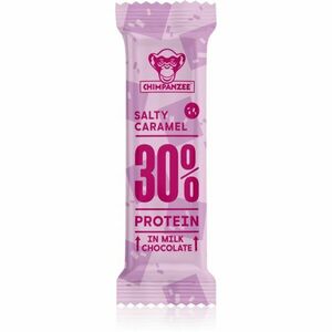 Chimpanzee Protein 30 % proteinová tyčinka příchuť Salty Caramel 50 g obraz