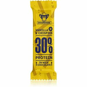 Chimpanzee Protein 30 % proteinová tyčinka příchuť Vanilla & Crispies 50 g obraz