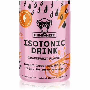 Chimpanzee Isotonic Drink rehydratační iontový nápoj v prášku příchuť Grapefruit 600 g obraz