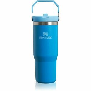 Stanley IceFlow™ Flip Straw Tumbler nerezová láhev na vodu Azure 890 ml obraz