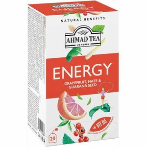 Ahmad Tea Energy bylinný čaj s kofeinem 20x1.5 g obraz