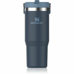 Stanley IceFlow™ Flip Straw Tumbler nerezová láhev na vodu Navy 890 ml obraz