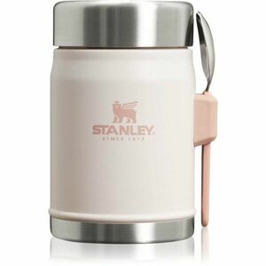 Stanley The Legendary Food Jar + Spork jídelní box s vidličkou Rose Quartz 400 ml obraz