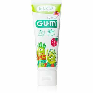 G.U.M Kids zubní gel pro děti s jahodovou příchutí 50 ml obraz