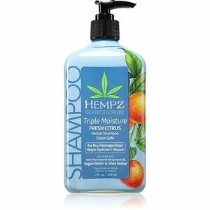 HEMPZ Triple Moisture hydratační šampon na vlasy 500 ml obraz