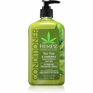 HEMPZ Tea Tree & Chamomile hydratační kondicionér na vlasy 500 ml obraz