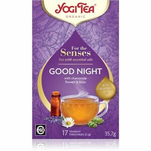 Yogi Tea For The Senses Good Night BIO porcovaný čaj 17x2.1 g obraz