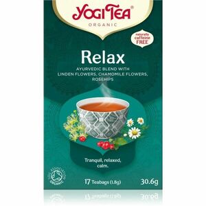 Yogi Tea Relax BIO porcovaný čaj 17x1.8 g obraz