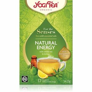 Yogi Tea For The Senses Natural Energy BIO porcovaný čaj 17x2 g obraz