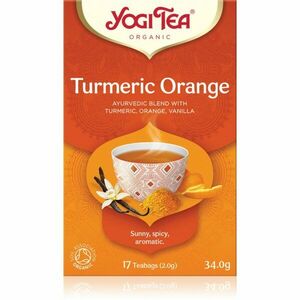 Yogi Tea Turmeric Orange BIO porcovaný čaj 17x2 g obraz