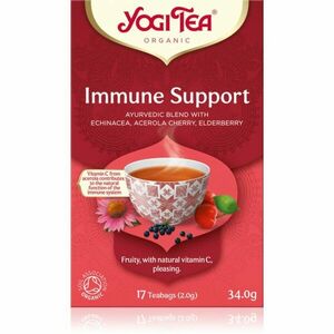 Yogi Tea Immune Support BIO porcovaný čaj pro podporu imunitního systému 17x2 g obraz