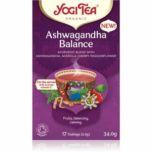 Yogi Tea Ashwaganda Balance BIO porcovaný čaj 17x2 g obraz