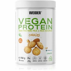 Weider Vegan Protein hrachový protein příchuť Cookies 750 g obraz