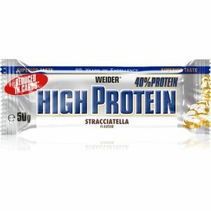 Weider High Protein proteinová tyčinka příchuť Stracciatella 50 g obraz