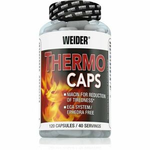 Weider Thermo Caps podpora psychické pohody s kofeinem 120 cps obraz