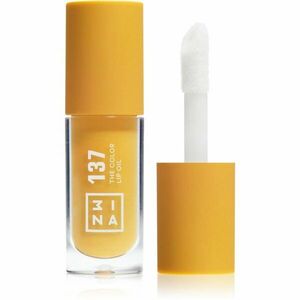 3INA The Color Lip Oil hydratační olej na rty odstín 137 - Bright honey yellow, sheer 4 ml obraz