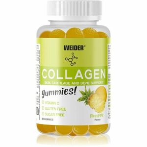 Weider Collagen Gummies želé bonbóny s kolagenem příchuť Pineapple 50 ks obraz