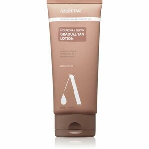 Azure Tan Nourish & Glow samoopalovací krém na tělo odstín Medium/Dark 200 ml obraz