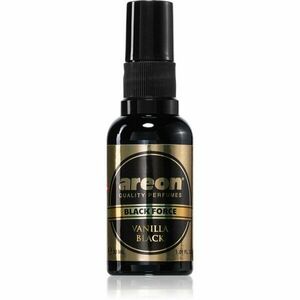 Areon Black Force Vanilla Black osvěžovač vzduchu 30 ml obraz