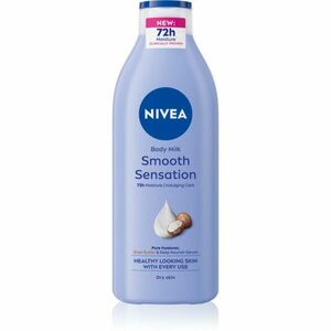 NIVEA Smooth Sensation hydratační tělové mléko pro suchou pokožku 400 ml obraz