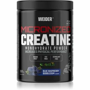 Weider Micronized Creatine podpora sportovního výkonu a regenerace příchuť Blue Raspberry Bubble Gum 300 g obraz