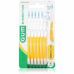 G.U.M Bi Direction Interdental Brush 2714 mezizubní kartáčky 1, 4 mm 6 ks obraz