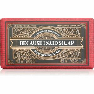 The Somerset Toiletry Co. Distinguished Gentlemen Soap Bar tuhé mýdlo pro muže Santalwood & Tobacco 200 g obraz