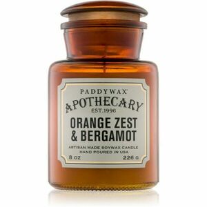 Paddywax Apothecary Orange Zest & Bergamot vonná svíčka 226 g obraz