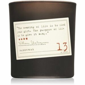 Paddywax Library William Shakespeare vonná svíčka 184 g obraz