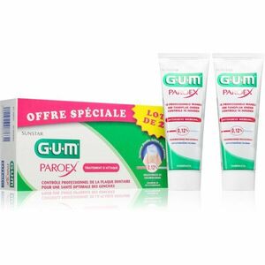 G.U.M Paroex Toothpaste zubní pasta 75 ml 2 ks obraz