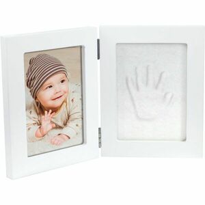 Happy Hands Double Frame Small sada na otisk miminka White 10 cm x 15 cm + 13 cm x 17 cm 1 ks obraz