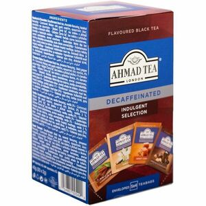 Ahmad Tea Decaffeinated Selection kolekce prémiových čajů bez kofeinu 20x2 g obraz