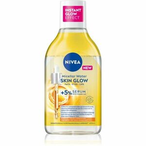 NIVEA Micellar Skin Glow čisticí micelární voda pro rozjasnění pleti 400 ml obraz