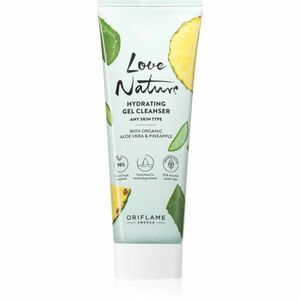 Oriflame Love Nature Organic Aloe Vera & Pineapple hydratační čisticí gel 125 ml obraz