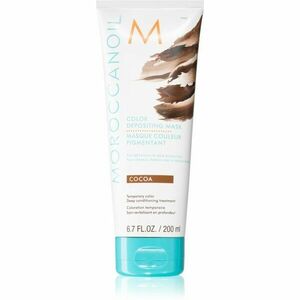 Moroccanoil Color Depositing jemná vyživující maska bez permanentních barevných pigmentů Cocoa 200 ml obraz