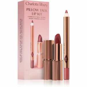 Charlotte Tilbury Pillow Talk Lip Kit rtěnka a konturovací tužka na rty odstín Medium obraz