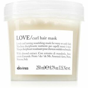 Davines Love Curl Hair Mask intenzivně vyživující maska na kudrnaté vlasy 250 ml obraz