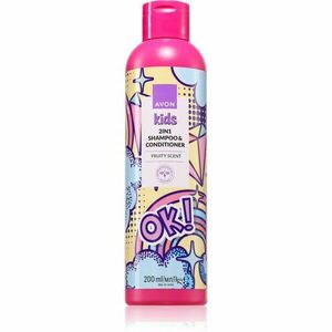 Avon Kids Fruit šampon a kondicionér 2 v 1 200 ml obraz