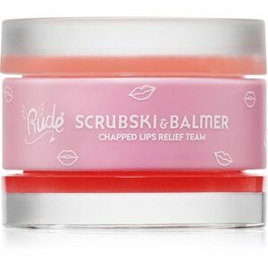 Rude Cosmetics Scrubski & Balmer balzám a peeling na rty odstín Grapefruit 7.5 g obraz