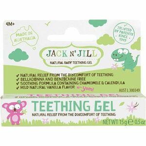 Jack N’ Jill Teething Gel zklidňující gel na růst zoubků 4m+ 15 g obraz