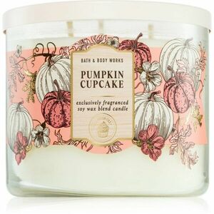 Bath & Body Works Pumpkin Cupcake vonná svíčka 411 g obraz