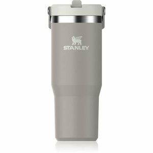 Stanley IceFlow™ Flip Straw Tumbler nerezová láhev na vodu Ash 890 ml obraz