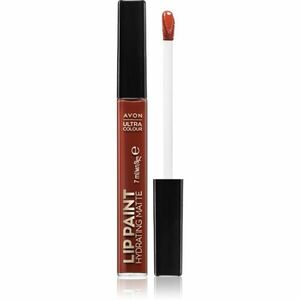 Avon Ultra Colour Paint saténová rtěnka s matným efektem odstín Bloody Mary 7 ml obraz