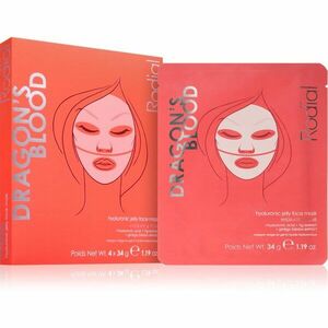 Rodial Dragon's Blood Hydrogel Jelly Face Mask intenzivní hydrogelová maska 4x34 g obraz