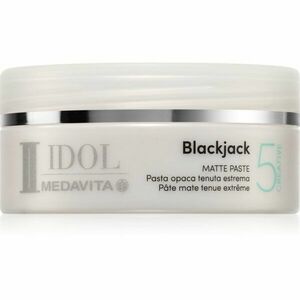 Medavita IDOL BlackJack stylingová pasta pro velmi silnou fixaci na vlasy 100 ml obraz